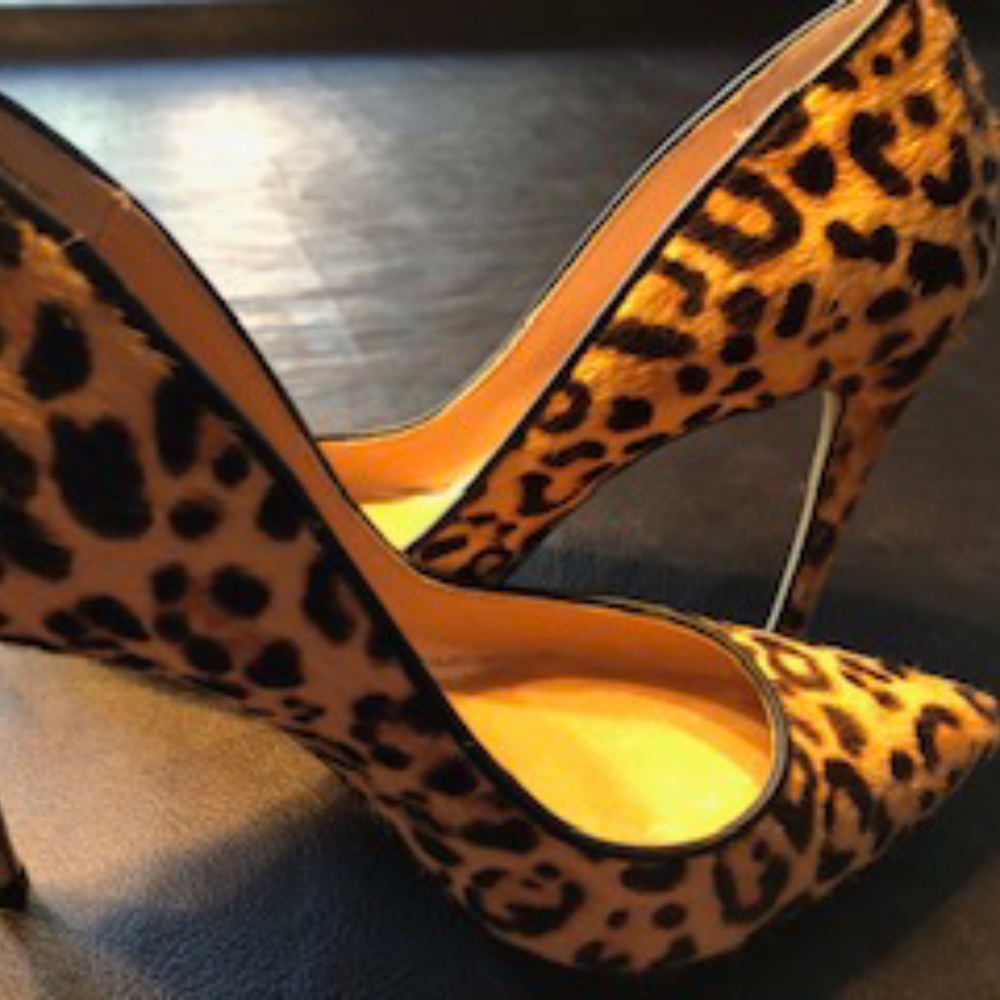 Steve Madden Daisie-L Leopard High Heels Shoes